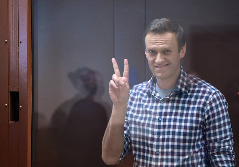 Оппозиционер Алексей Навальный 