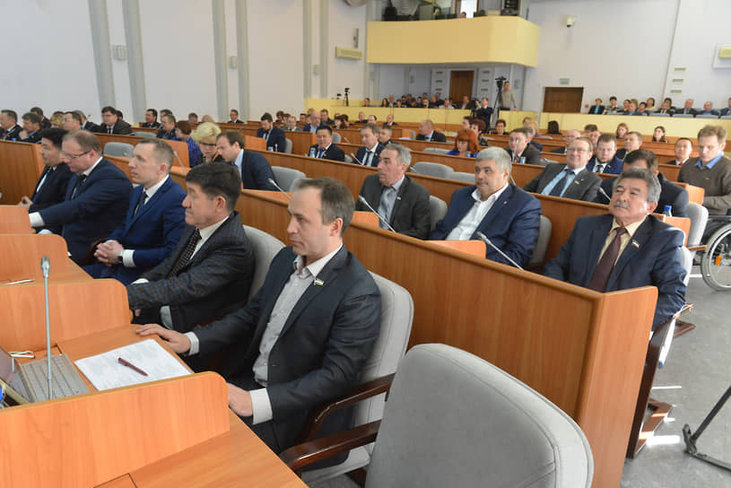 Заседание Верховного совета республики Хакасия