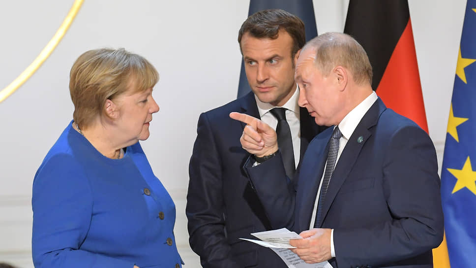 Как лидеры России, ФРГ и Франции обсудили Украину в отсутствие представителей Киева