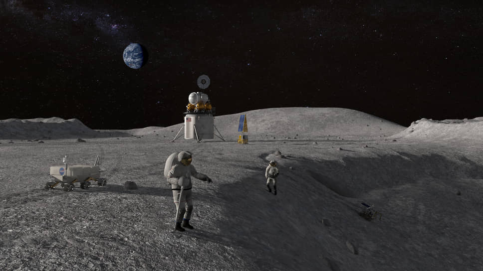 Астронавт, высадившийся на Луну по программе «Артемида», 2020-й год