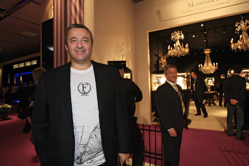 Предприниматель Гавриил Юшваев на церемонии открытия пятого Московского Международного салона изящных искусств в «Манеже», 2008-й год