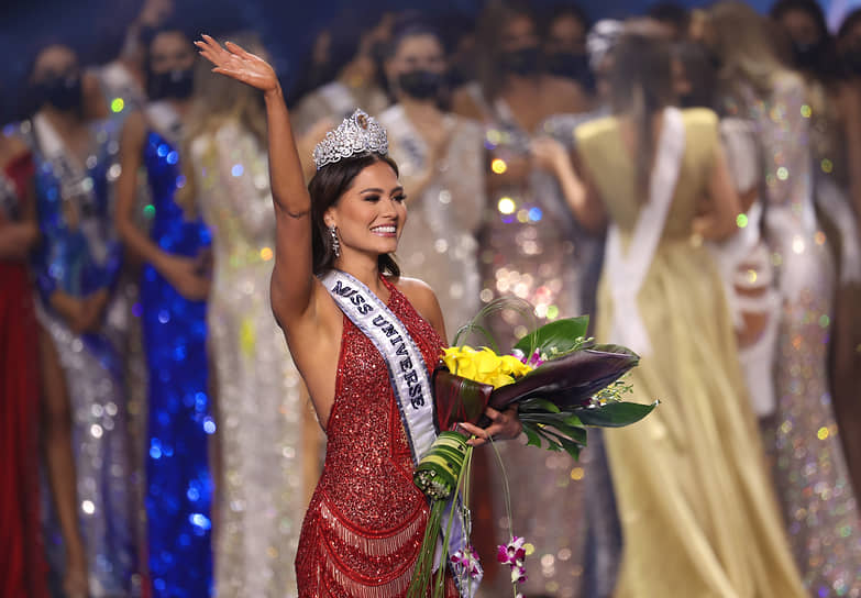 Победительница международного конкурса красоты «Мисс Вселенная—2021» Андреа Меса 