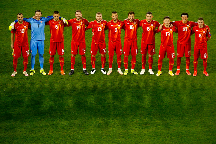 Группа С: сборная Македонии