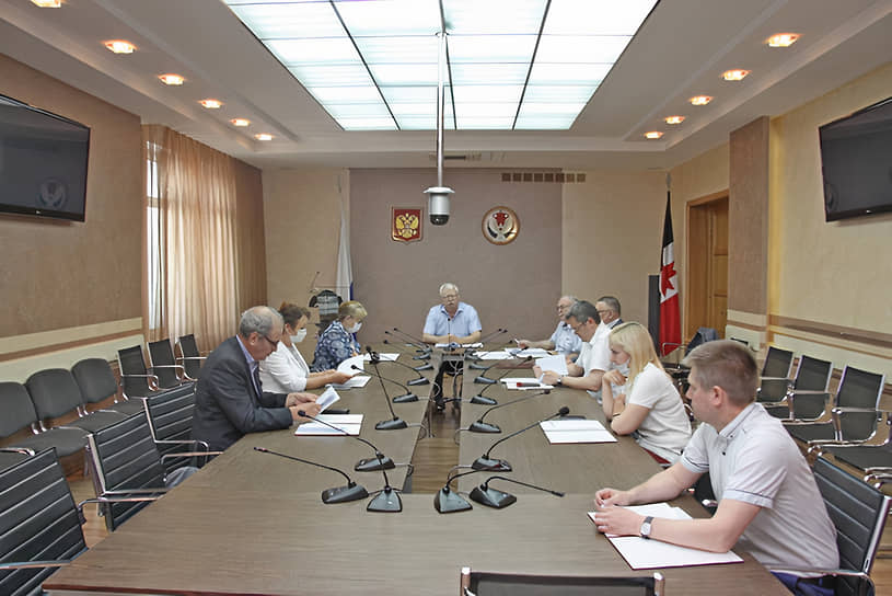 Заседание Центральной избирательной комиссии Удмуртской Республики