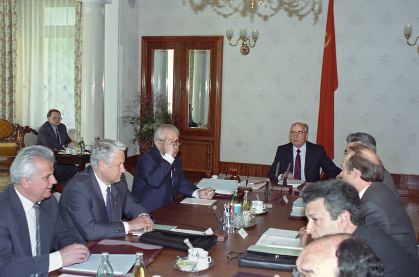 17 июня 1991 года. Заключительное заседание подготовительного комитета в Ново-Огарево по замыслу союзного руководства должно было завершить подготовительный процесс и открыть путь к скорейшему заключению Союзного договора 