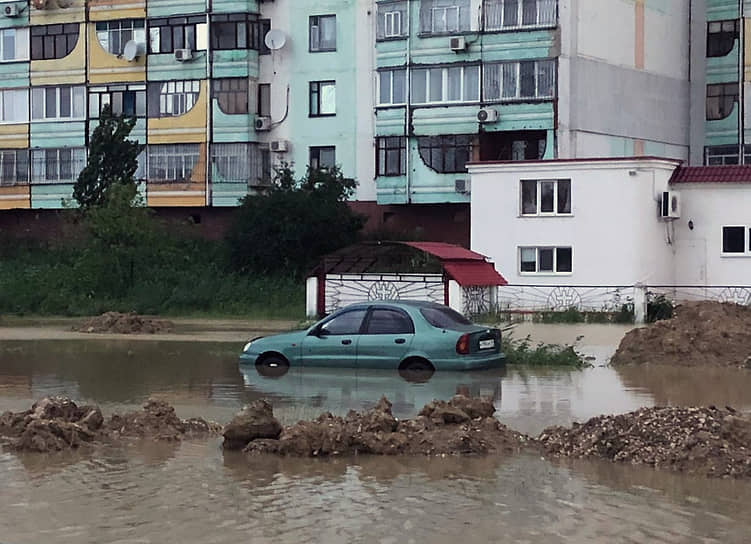 Наводнение на востоке Крыма