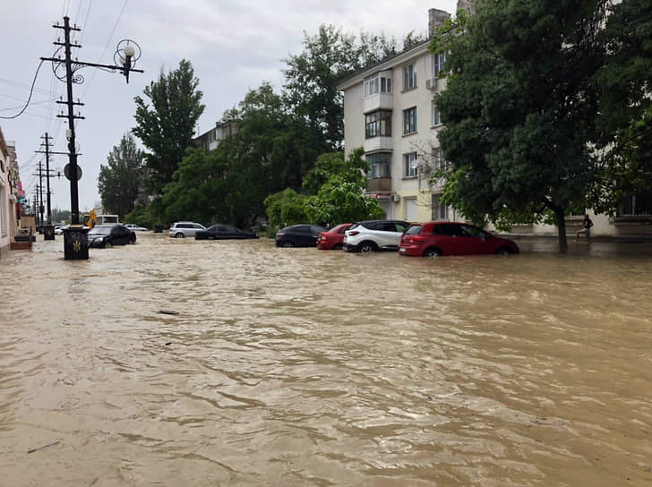 Наводнение на востоке Крыма