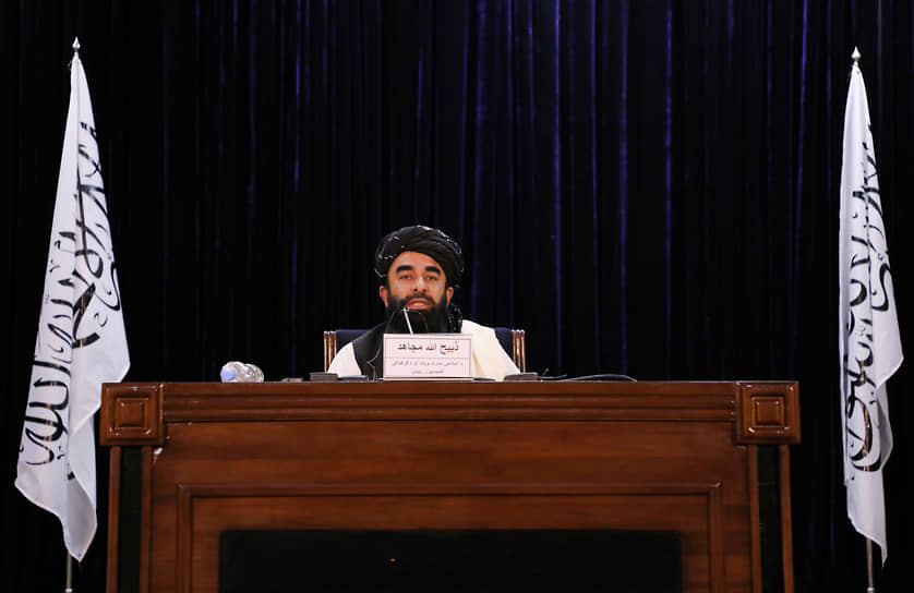 Пресс-секретарь запрещенного в РФ движения «Талибан» Забихулла Муджахид