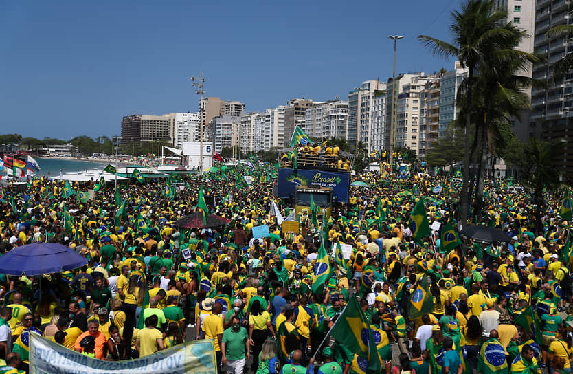 Противники президента Бразилии