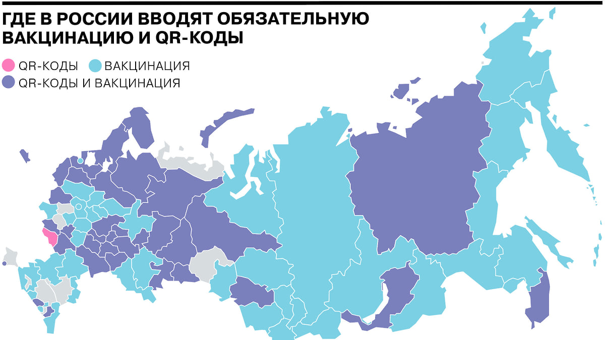 Регионы закрываются QR-кодами - Коммерсантъ