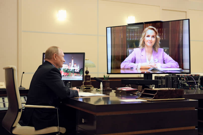 Президент Владимир Путин назначил детским омбудсменом Марию Львову-Белову
