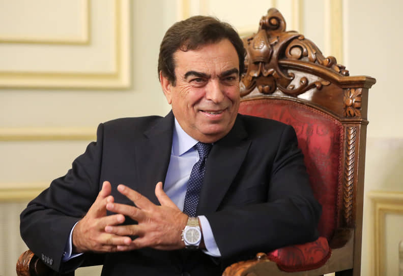 Министр информации Ливана, бывший телеведущий Джордж Кордахи