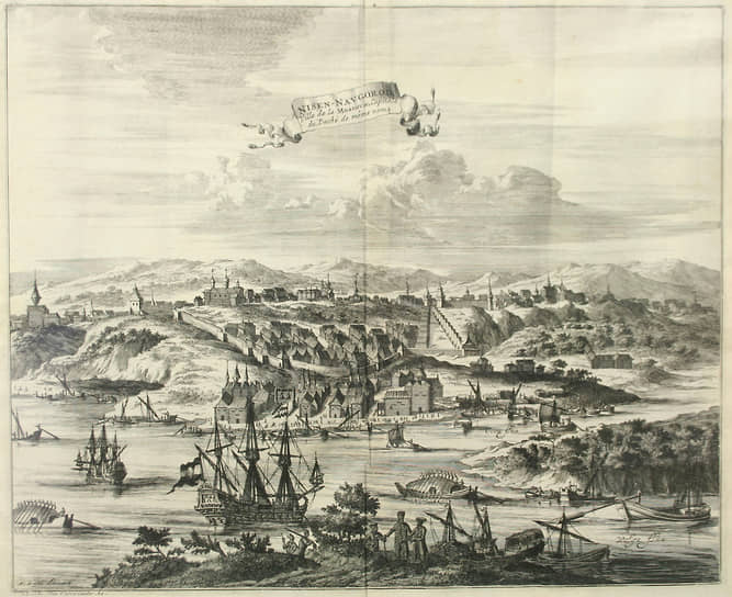 Нижний Новгород. Картина 1727 года
