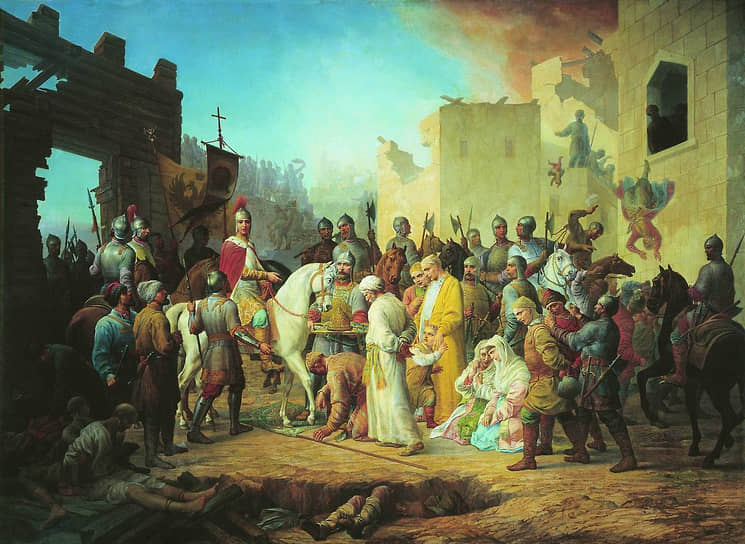 Вступление Иоанна IV в Казань. 1984 год