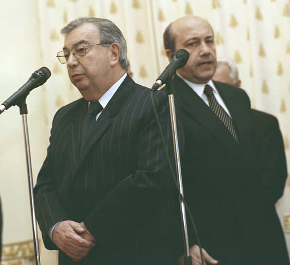 На пост министра Иванова (справа) рекомендовал предшественник — Евгений Примаков