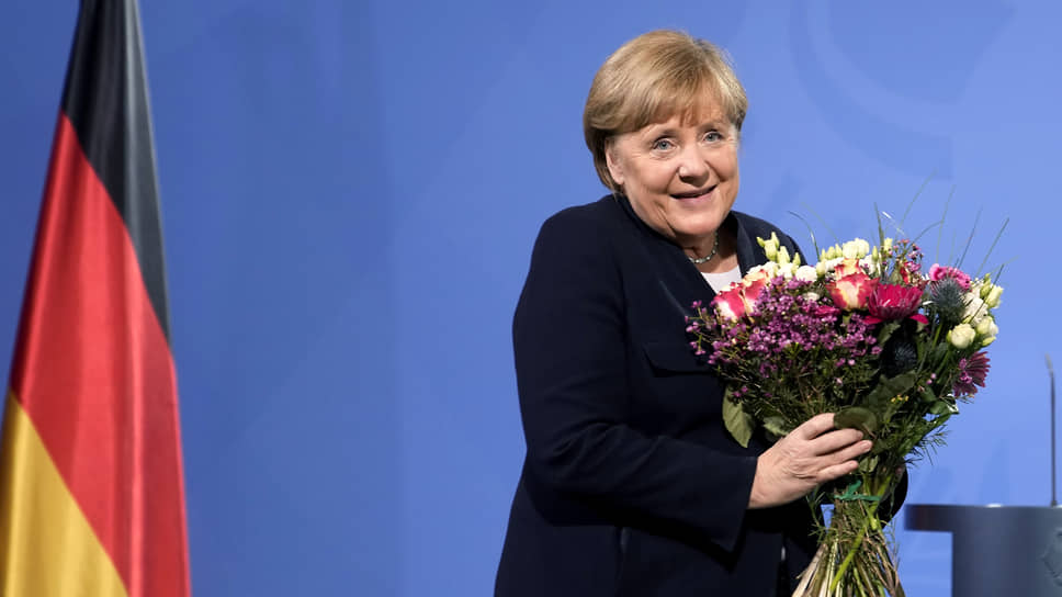 Как Ангелу Меркель проводили с поста канцлера ФРГ