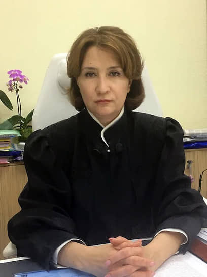 Бывшая судья краснодарского арбитража Елена Хахалева