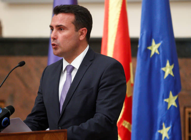 Премьер Северной Македонии Зоран Заев