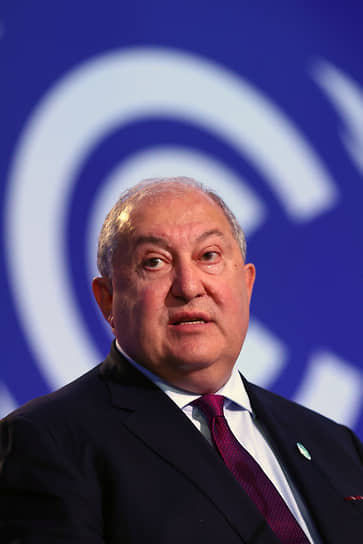 Подавший в отставку президент Армении Армен Саркисян