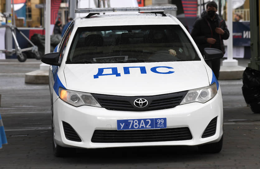 На съемках замечена полицейская Toyotа с «московскими» номерами