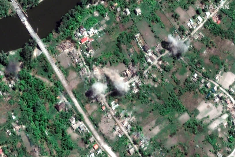 Спутниковый снимок города Богородичное