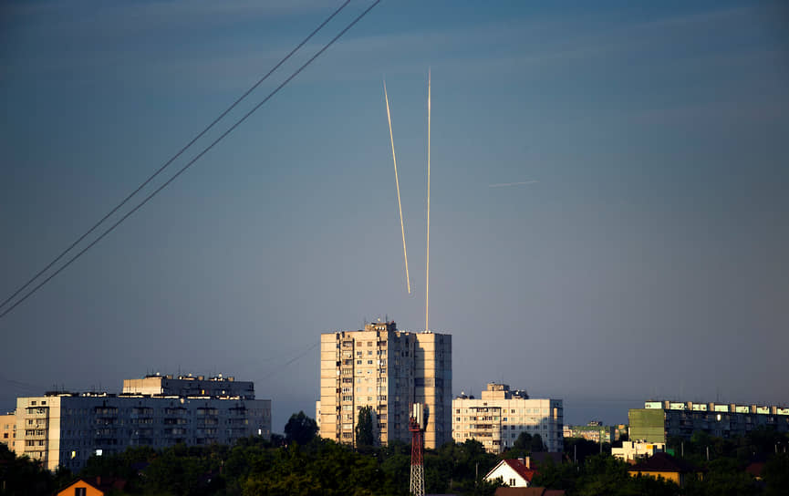 Ракеты над Харьковом