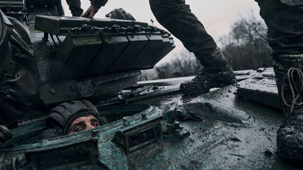 Кадры военных действий на Украине