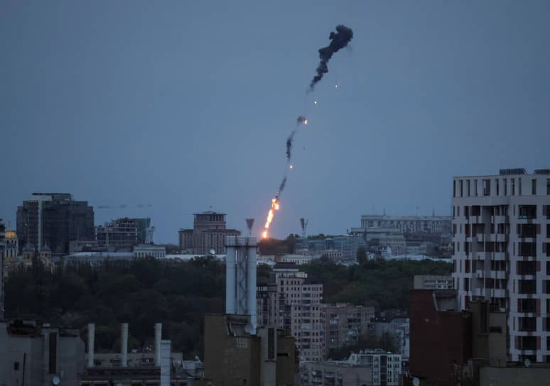 Взрыв беспилотника в Киеве