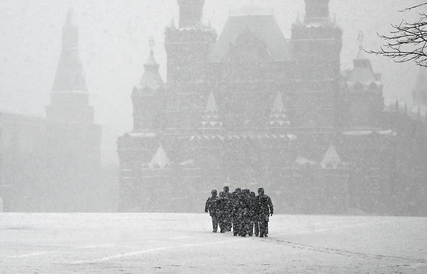За последние сутки снежный покров в Москве вырос на рекордную величину — 21 см
