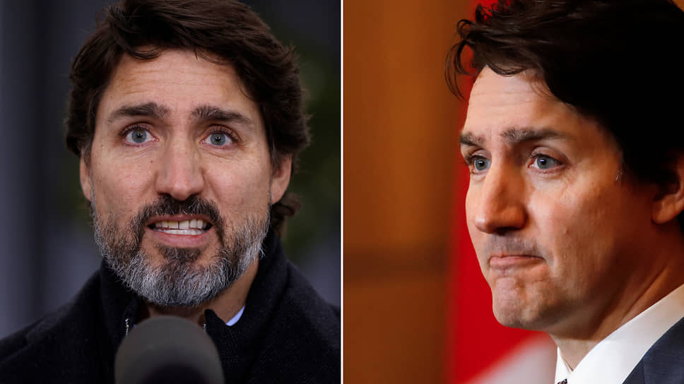 Премьер-министр Канады &lt;b>Джастин Трюдо&lt;/b>  впервые появился на публике с бородой после рождественских праздников в январе 2020 года. Ранее, находясь на этом посту, он предпочитал бриться&lt;br>На фото слева — ноябрь 2020-го, справа — март 2022 года