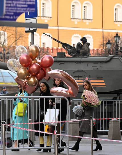 Москва. Репетиция Военного парада, посвященного 77-й годовщине Победы в Великой Отечественной войне