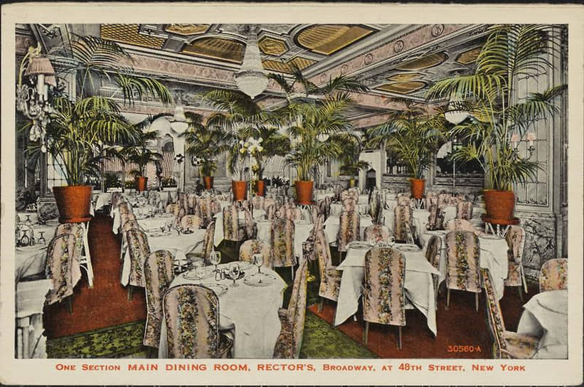 В роскошном нью-йоркском ресторане Rector`s Валентино доводилось и обедать, и протирать столики, и выступать с танцевальными номерами
