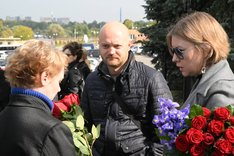 Военный корреспондент «Комсомольской правды» Александр Коц на церемонии прощания