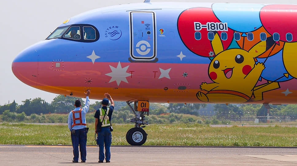 China Airlines представила аэробус «Pikachu Jet» в расцветке известного аниме