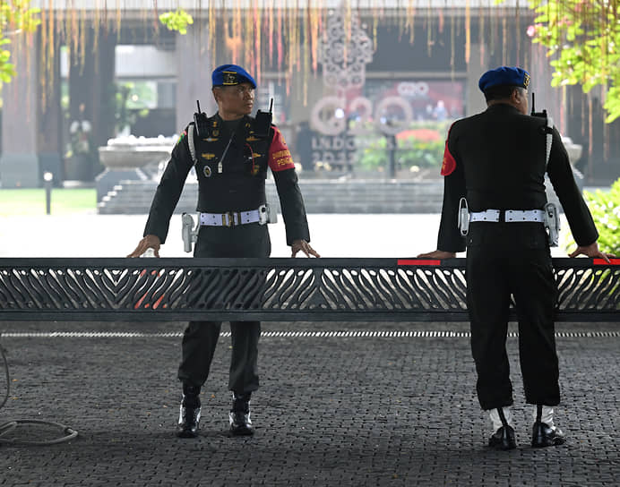Военная полиция на саммите G20