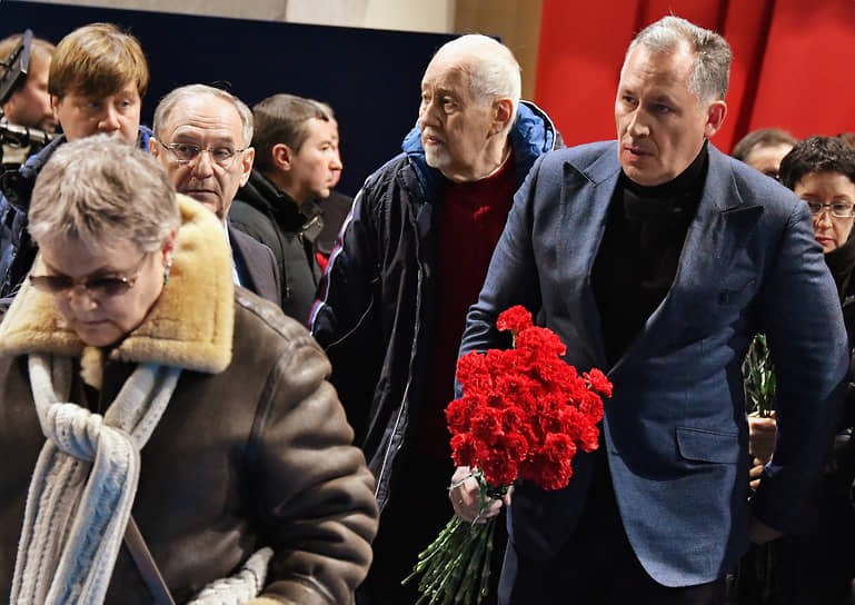 Президент Олимпийского комитета России Станислав Поздняков на церемонии