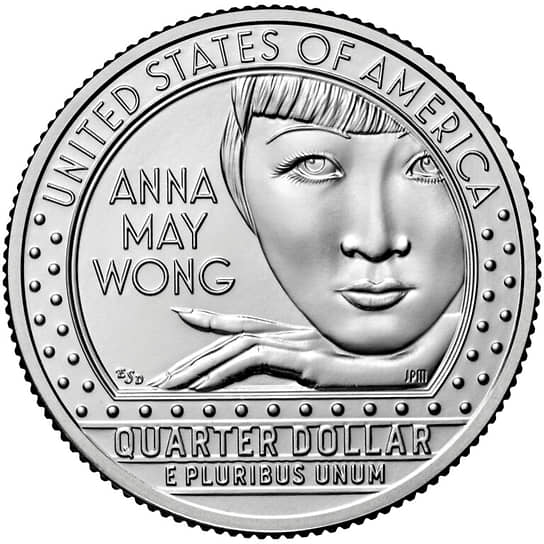 Анна Мэй Вонг — первая из азиатоамериканцев, чей портрет появился на американских деньгах