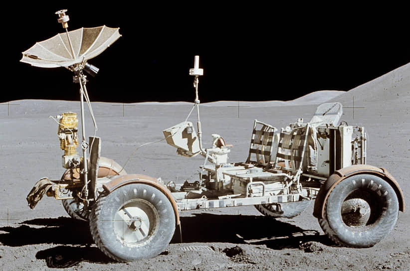 Лунный вездеход на месте высадки «Аполлона-15»