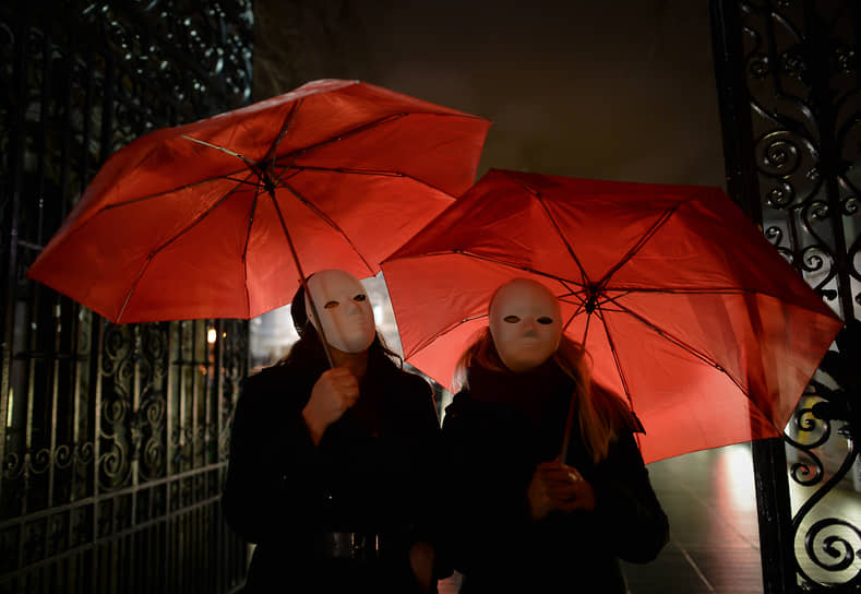 Секс-работницы на акции протеста в Дублине, 2014 год