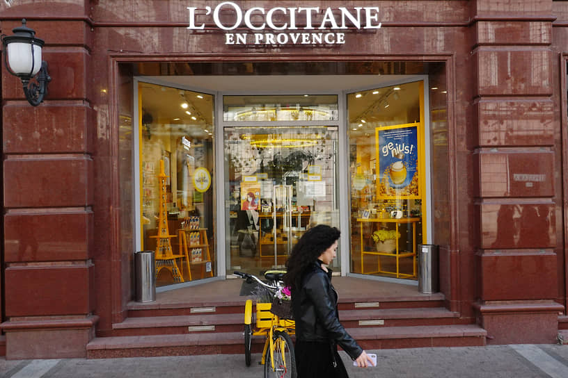Магазины косметики и парфюмерии L&#39;Occitane переименовывали дважды