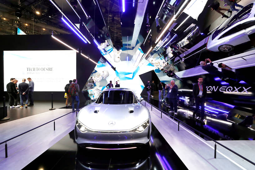 Электрический прототип Mercedes-Benz Vision EQXX с запасом хода 1200 км