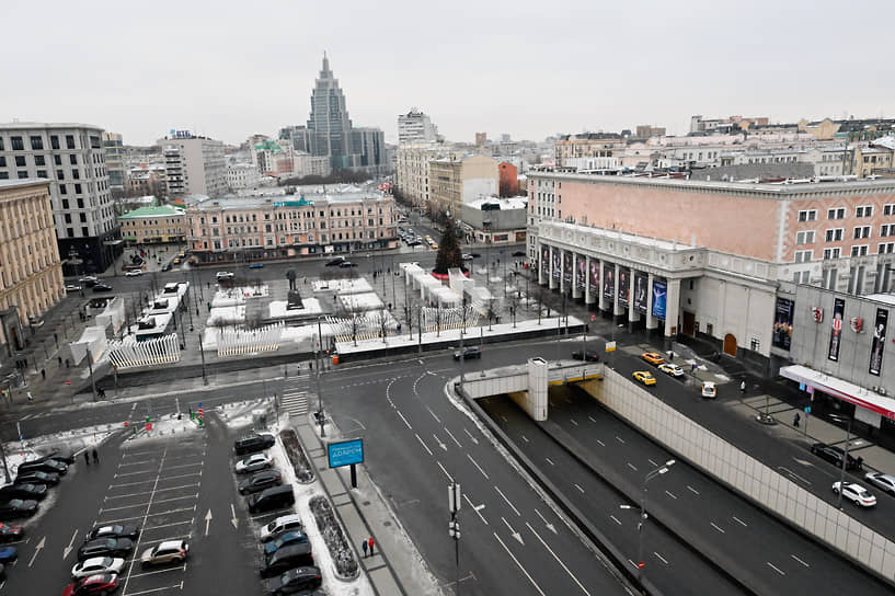 Вид из окна офиса градостроительного бюро MASTER&#39;S Plan. Москва, 2023
