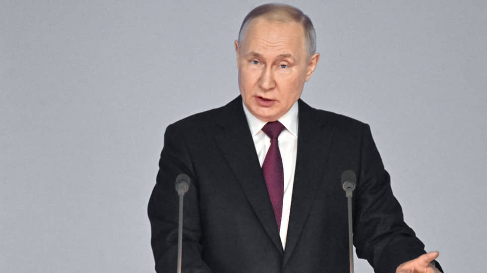 Putin's message to the Federal Assembly.  Main
