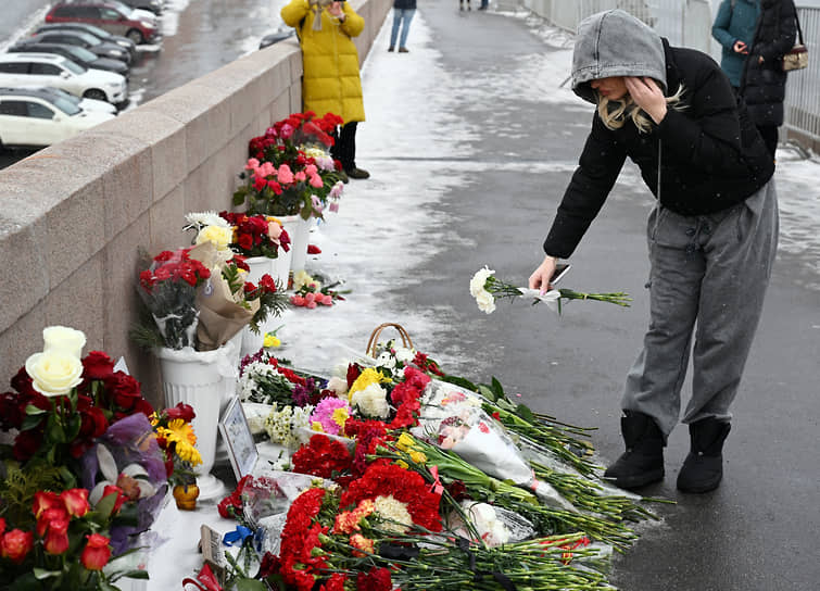Ежегодная акция памяти оппозиционера Бориса Немцова