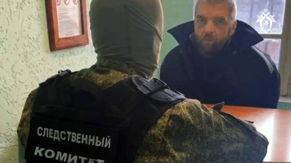 Украинский военнослужащий Максим Буткевич на допросе
