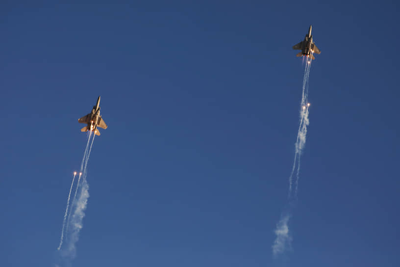 Истребители F-15 израильских ВВС