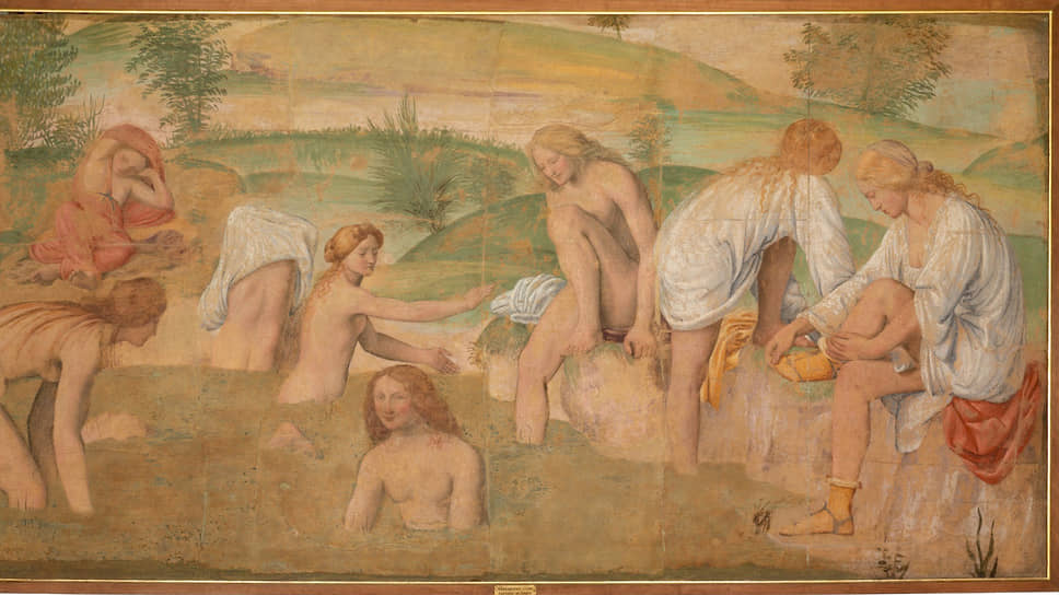 «Купание девушек», Бернардино Луини. 1520 год