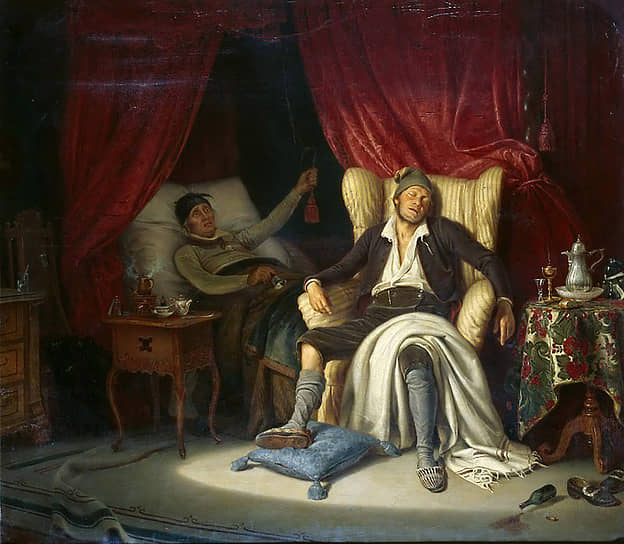 «Здоровый сон», Эдуард Писториус. 1839 год