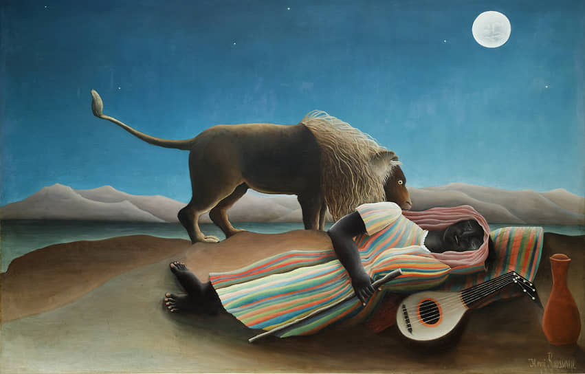 «Спящая цыганка», Анри Руссо. 1897 год