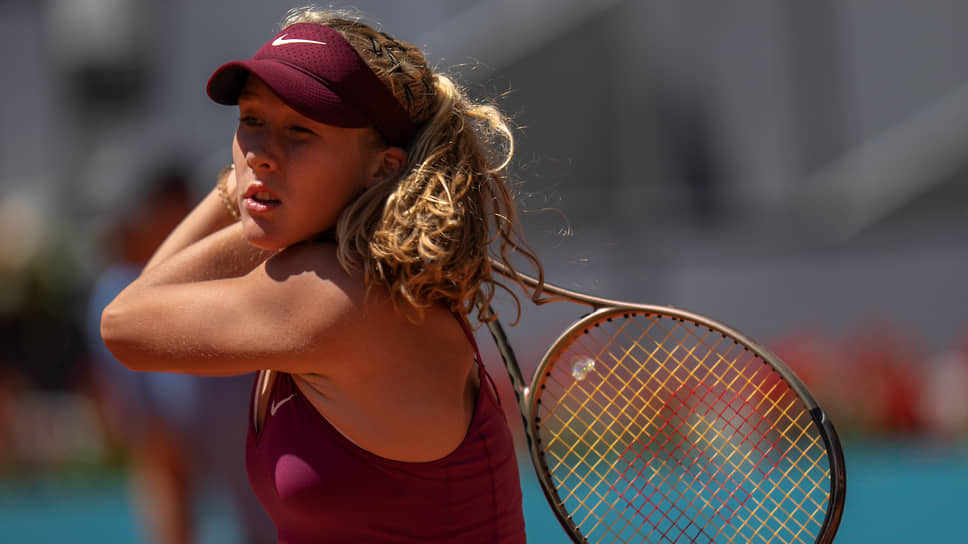 Теннисистка Мирра Андреева о своем прорыве на крупном турнире WTA в Мадриде